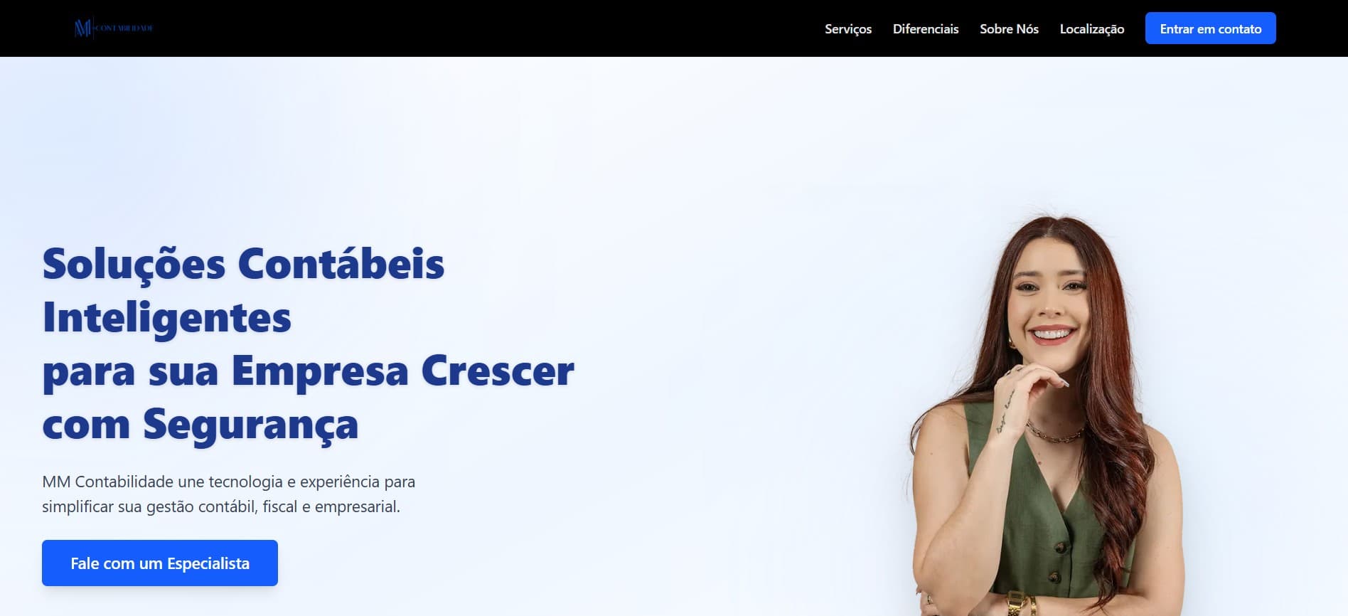 Preview do projeto MM Contabilidade - Em desenvolvimento